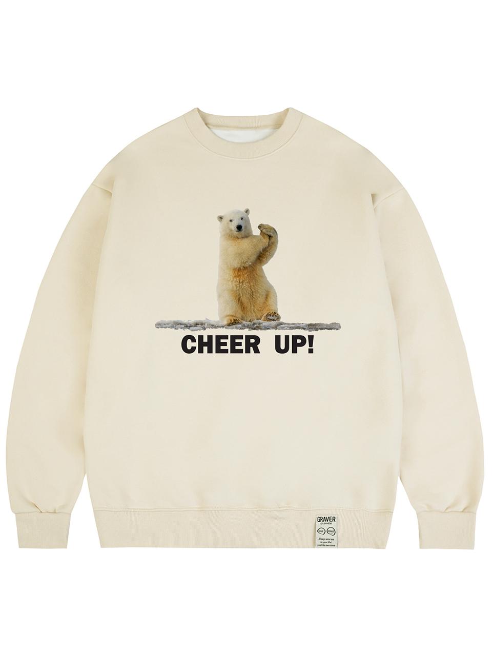 GRAVER Unisex Cotton Polyester Ice Polar B Sweatshirt
