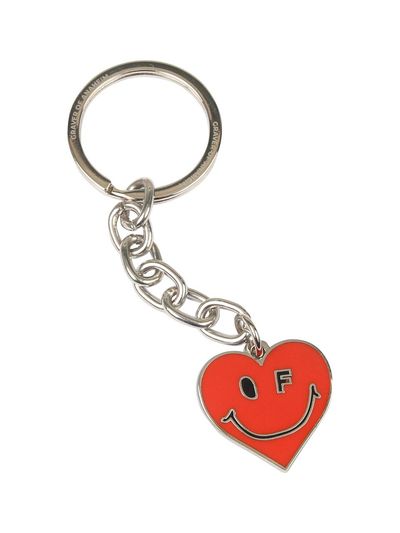 GRAVER [UNISEX] Heart smile key ring