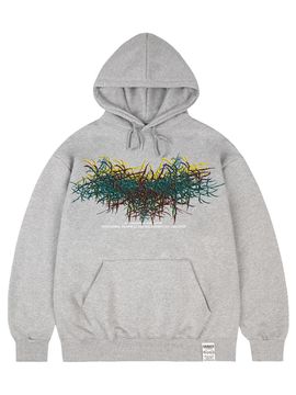 GRAVER [UNISEX] Oversized Free Hoodie_Gray