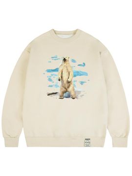 GRAVER Unisex Wild Polar B 4-Layer Sweatshirt [Beige]