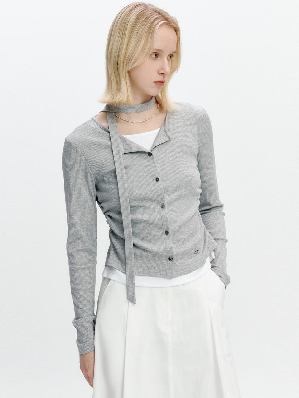 GRAYDATION 2 In 1 Layered T-shirt Cardigan
