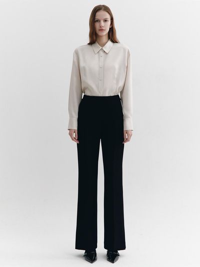 GRAYDATION High-stretch Slightly Boots Cut Banding Pants