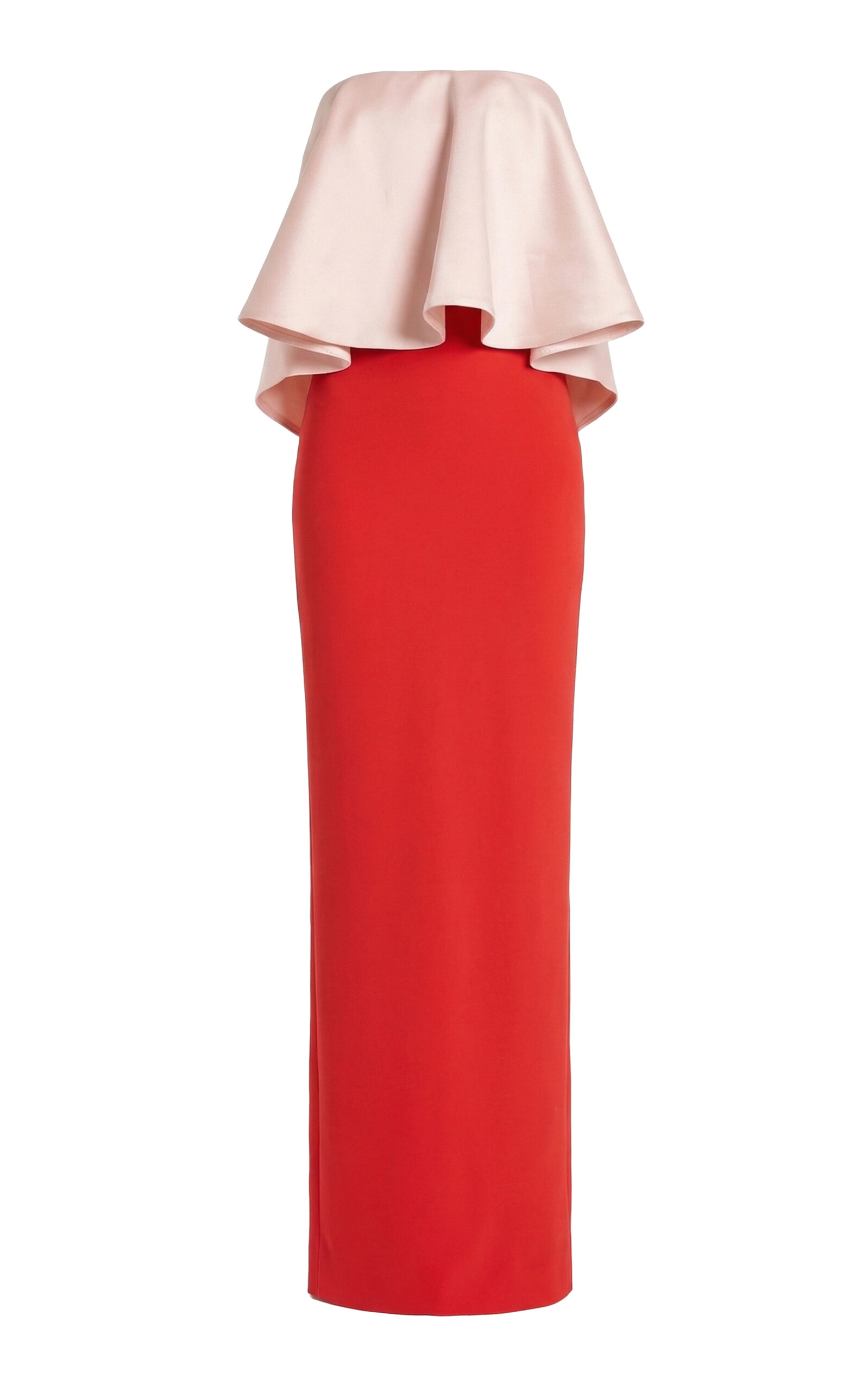 Greta Constantine Greta Constantine Lorikeet Strapless SilkWool Dress