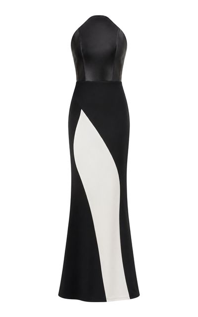 Greta Constantine Greta Constantine Stravinsky Panelled Gown