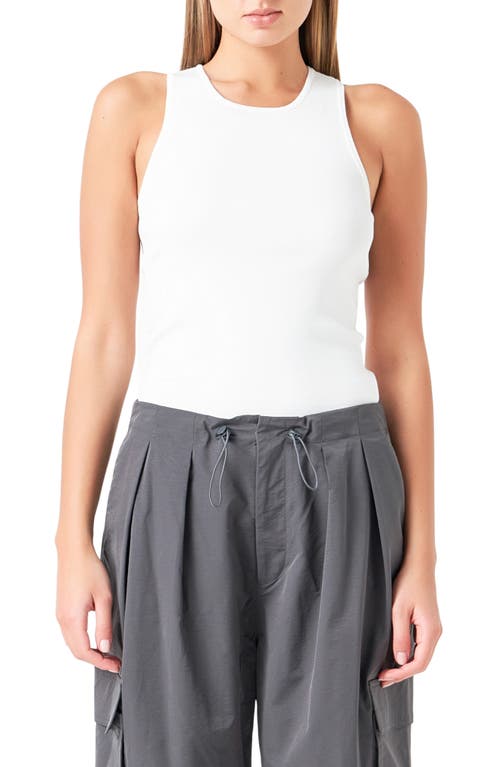 Grey Lab Grey Lab Racerback Rib Sweater Tank