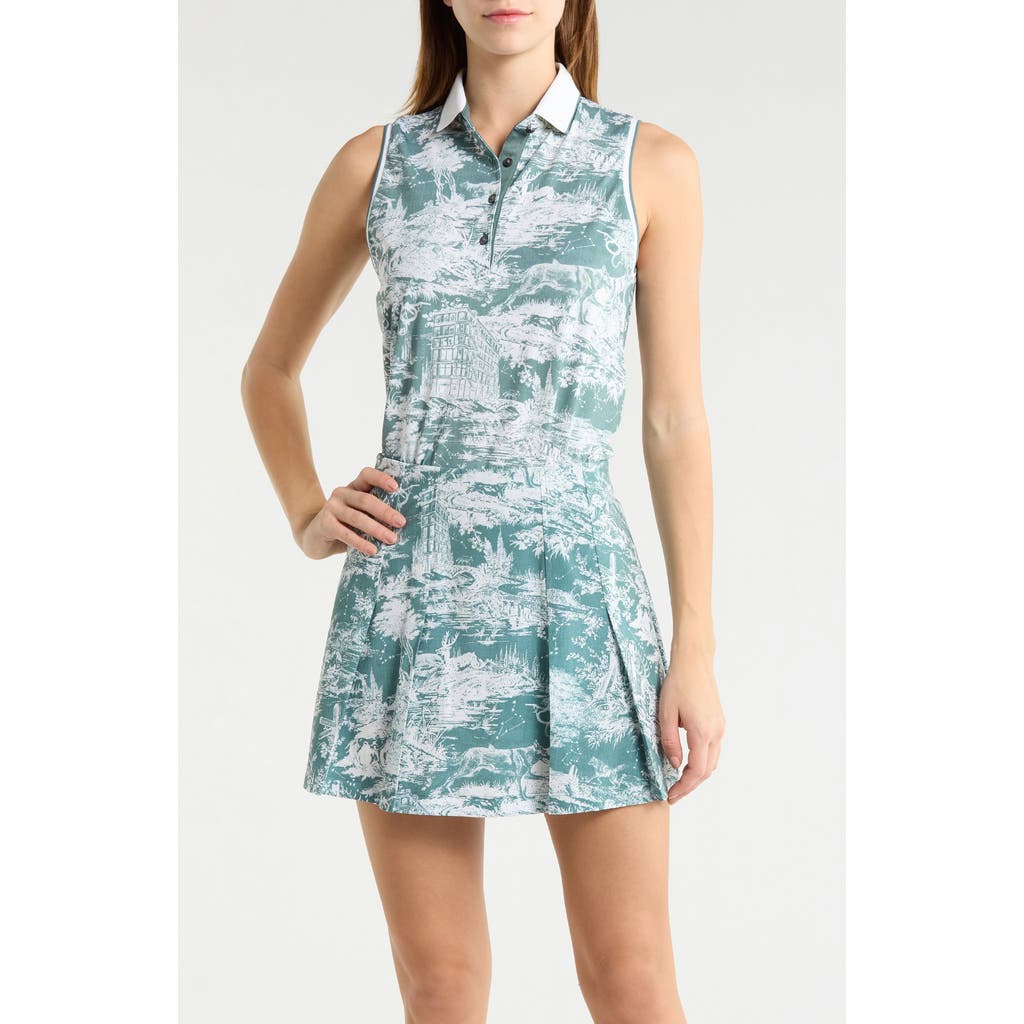 Greyson Greyson Huntress Toile Print Polo