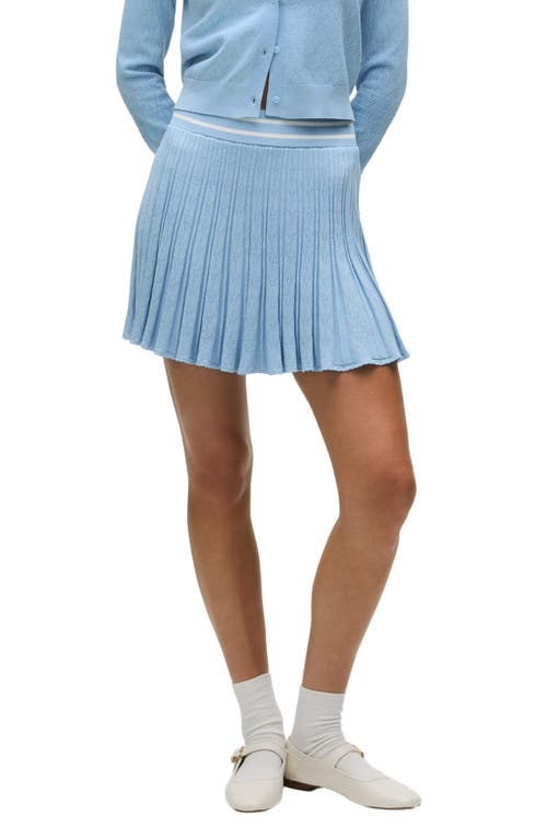 Greyson Greyson Pleated Pointelle Sweater Skirt