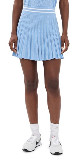 Greyson Greyson Pointelle Skirt WOLF BLUE - 476