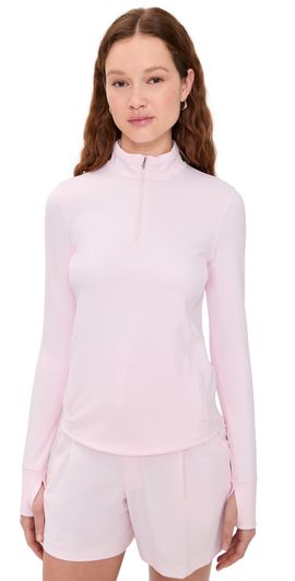 Greyson Greyson Soleil Quarter Zip Top Bloom - 1044