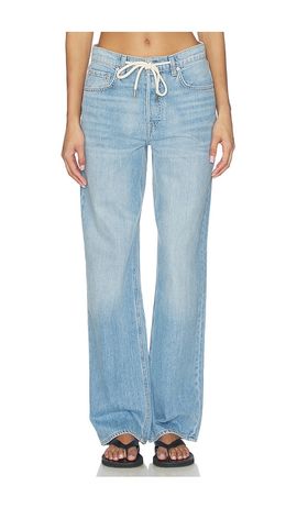 GRLFRND GRLFRND Bella Low Rise Boyfriend Drawstring