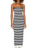 GRLFRND GRLFRND Paricia Striped Tube Maxi Dress - 1