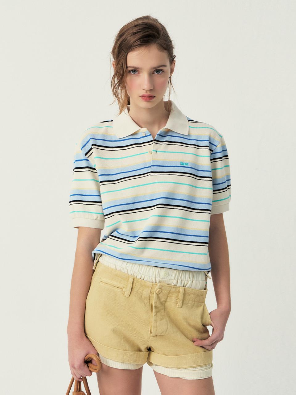 grove - 25SS GRVR NOVA PIQUE SHIRT [IVORY]