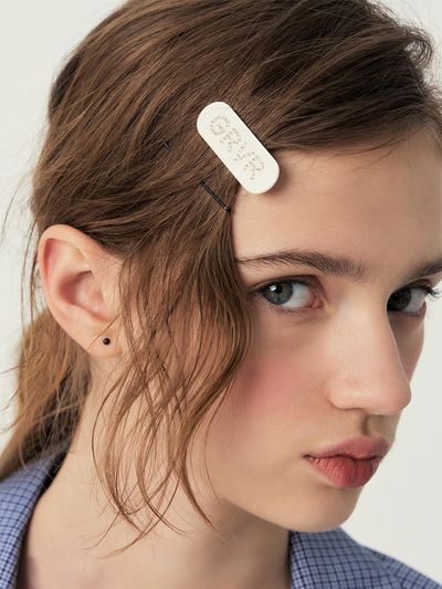 grove 25SS GRVR JULES HAIR PIN [WHITE]