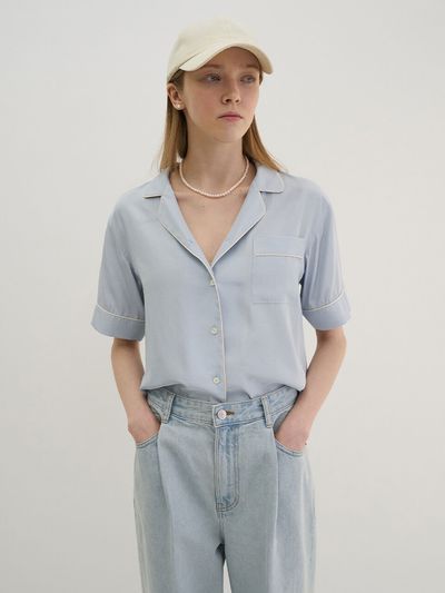 grove Summer Pocket Blouse