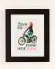 GS Print Shoppe GS Print Shoppe Cause Some Drama Art Print in Black Matte Frame at Urban Outfitters - 1