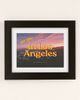 GS Print Shoppe GS Print Shoppe See You In LA Art Print in Black Matte Frame at Urban Outfitters - 1
