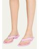Gucci 35mm Vittoria Rubber Thong Sandals - 2