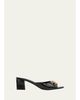 Gucci 55mm Signora Leather Mules - 1