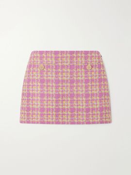 GUCCI Cotton-blend tweed mini skirt