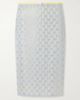 GUCCI Crystal-embellished silk-blend midi skirt - 1