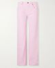 GUCCI GG logo-jacquard low-rise straight-leg jeans - 1