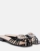 Gucci Gucci Alicia Interlocking G patent leather mules - 1