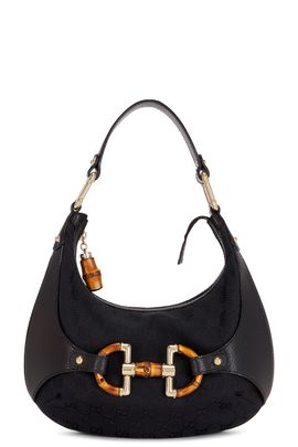 gucci Gucci Bamboo Horsebit Hobo Bag