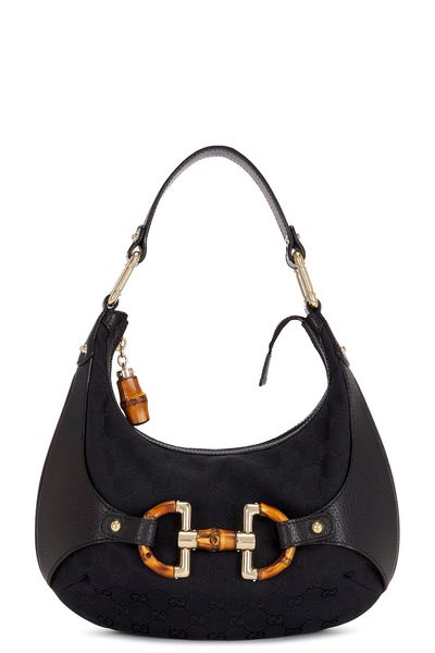 gucci Gucci Bamboo Horsebit Hobo Bag