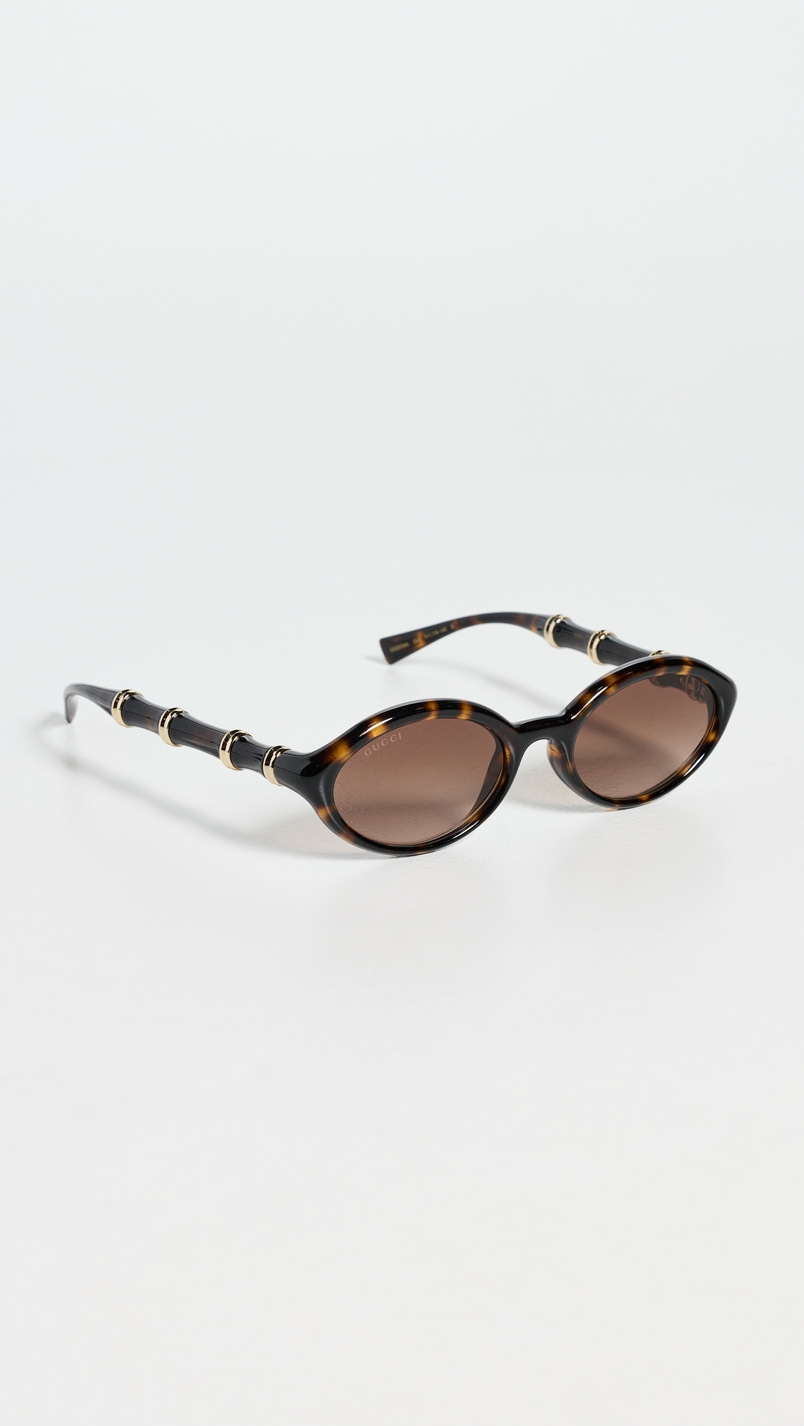 Gucci - Bamboo Sunglasses Havana-Havana-Brown One