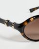 Gucci Gucci Bamboo Sunglasses Havana-Havana-Brown One - 5