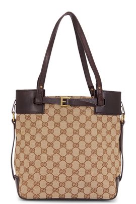 gucci Gucci Belted Tote Bag