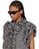 Gucci Gucci Black Directional Sunglasses - 4