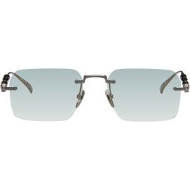 Gucci Gucci Black Frameless Rectangular Sunglasses