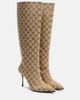 Gucci Gucci Bombshell GG Canvas knee-high boots - 1