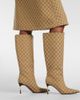 Gucci Gucci Bombshell GG Canvas knee-high boots - 2