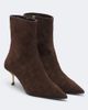 Gucci Gucci Bombshell GG laser-cut suede ankle boots - 1