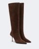 Gucci Gucci Bombshell GG suede knee-high boots - 1