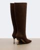 Gucci Gucci Bombshell GG suede knee-high boots - 2