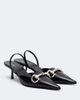 Gucci Gucci Boulevard leather slingback pumps - 1