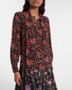 Gucci Gucci Bow-detail floral silk blouse - 5