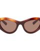 Gucci Gucci Brown Directional Sunglasses - 1
