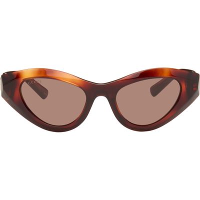 Gucci Gucci Brown Directional Sunglasses
