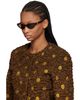 Gucci Gucci Brown Emblem Cat Eye Sunglasses - 4
