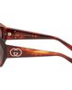 Gucci Gucci Brown Geometric-Frame Sunglasses - 3