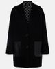 Gucci Gucci Caban reversible leather-trimmed wool coat - 1