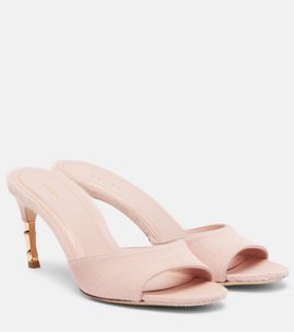 Gucci Gucci Castello calf hair mules