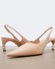 Gucci Gucci Castello leather slingback pumps - 6
