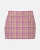 Gucci Gucci Checked cotton-blend tweed miniskirt - 1
