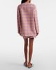 Gucci Gucci Checked cotton-blend tweed miniskirt - 3