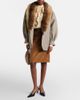Gucci Gucci Checked shearling-trimmed wool jacket - 2